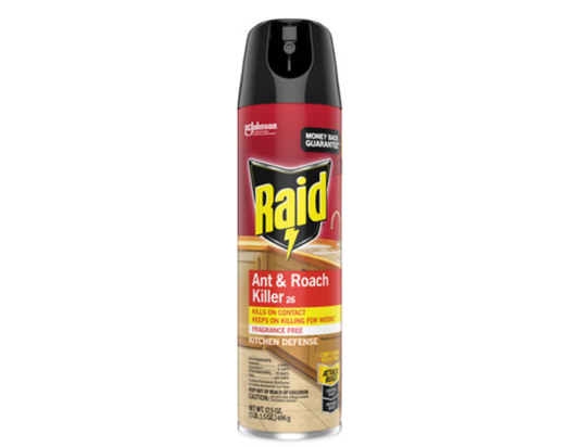 RAID® ANT & ROACH FRAGRANCE FREE