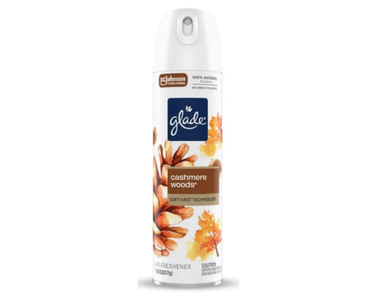 GLADE® AEROSOL - CASHMERE WOODS 7.3OZ/6 US