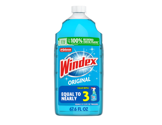 WINDEX® BLUE 2 LITER (67.6 FLOZ) REFILL