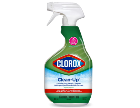 CLOROX CLEAN-UP DISINFECTING GREEN CLEANER + BLEACH